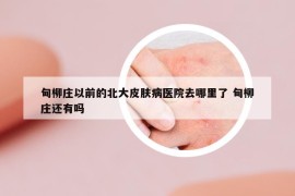 甸柳庄以前的北大皮肤病医院去哪里了 甸柳庄还有吗