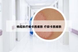 杨绍辰疗癣卡西甫散 疗藓卡西甫散